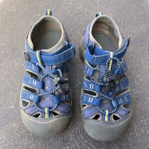 Keen Kids Blue and Yellow Adventure Sandals